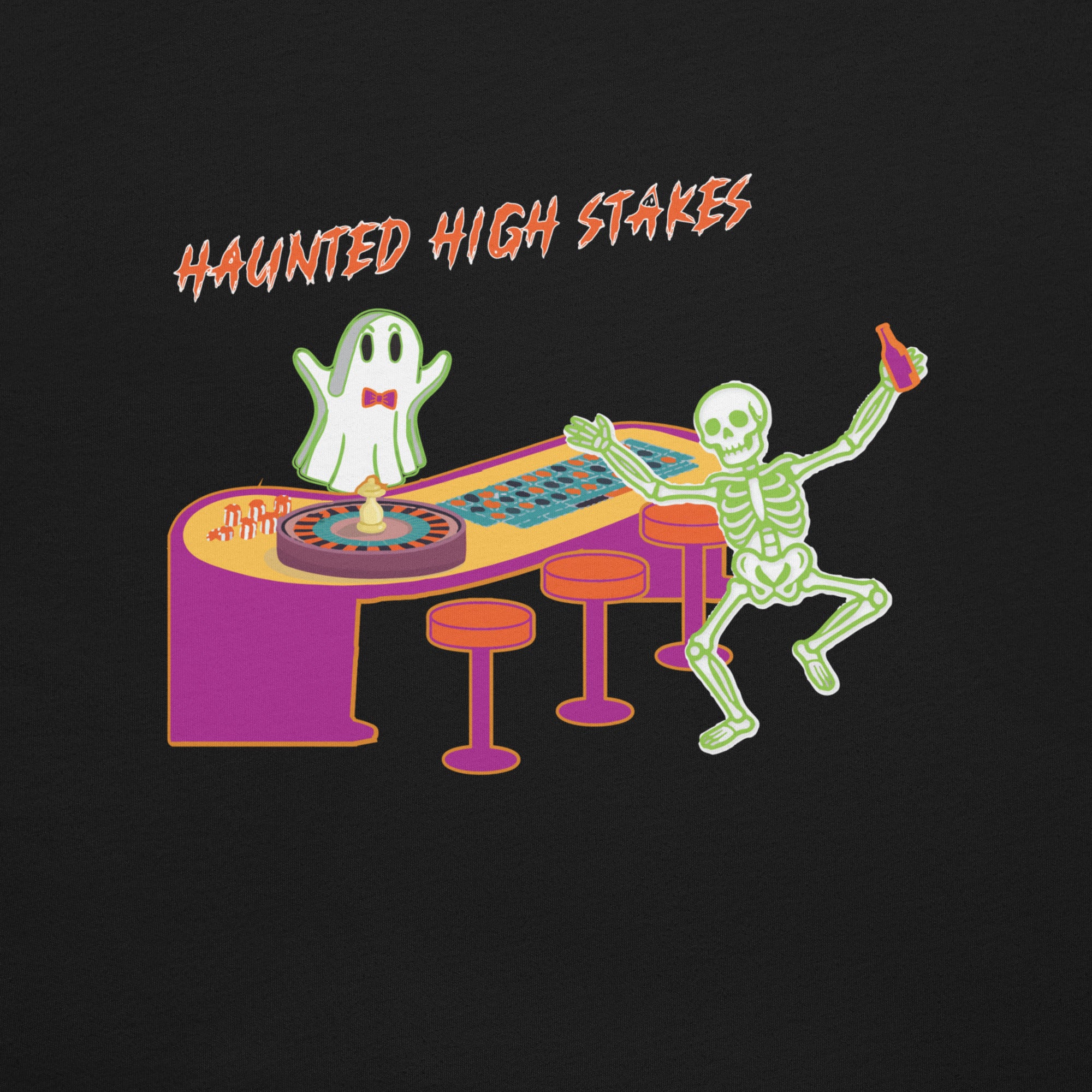 Drink & Gamble Haunted High Stakes T-Shirt